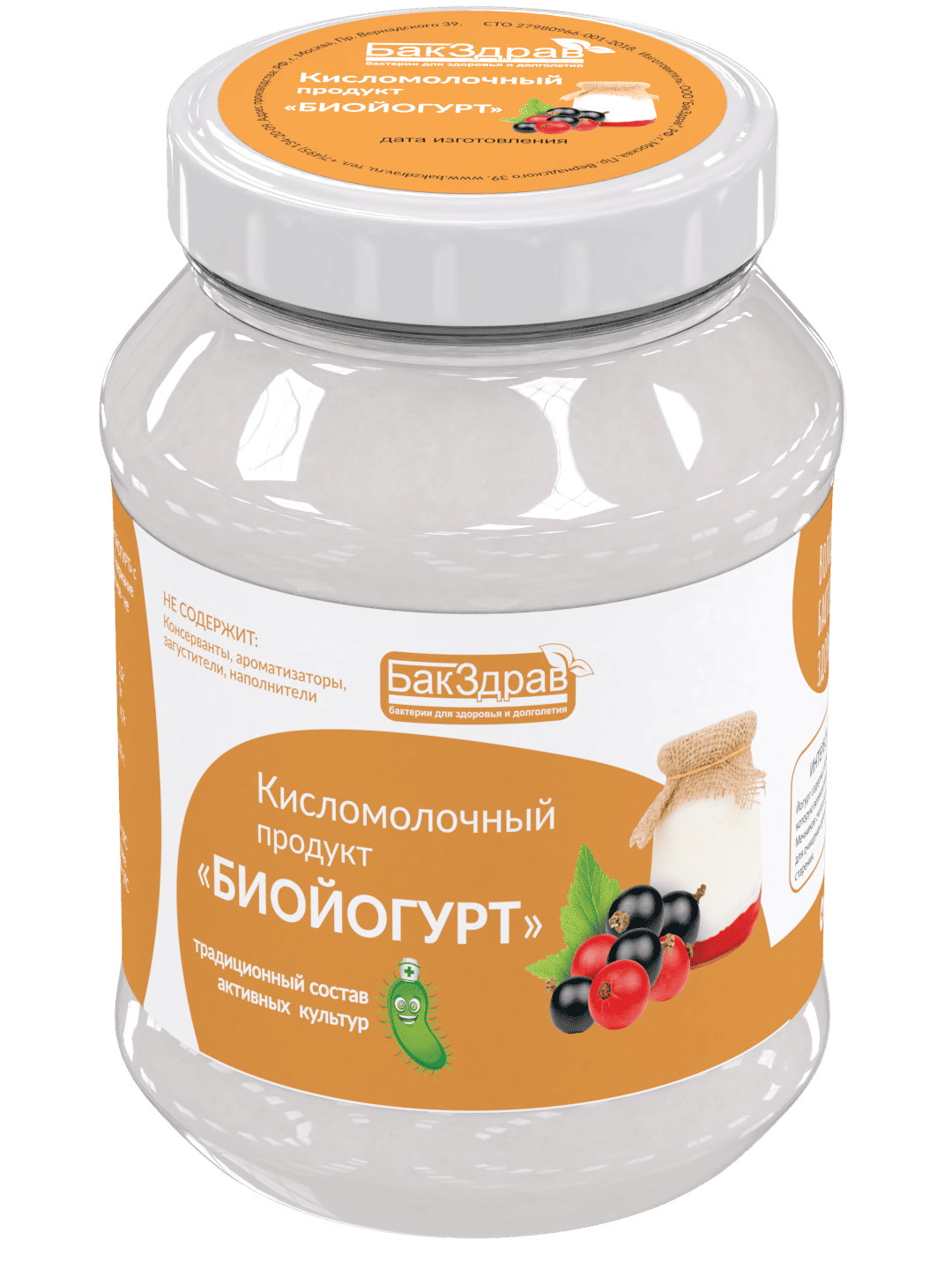 БИОЙОГУРТ БАКЗДРАВ (250МЛ)